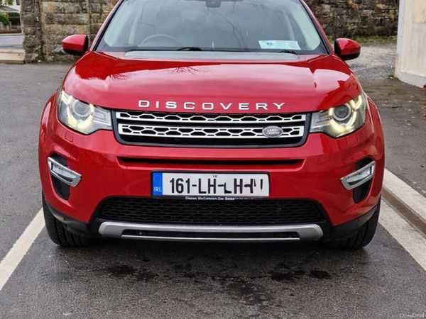 Land Rover Discovery Sport SUV, Diesel, 2016, Red