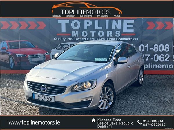 Volvo S60 Saloon, Diesel, 2015, Silver