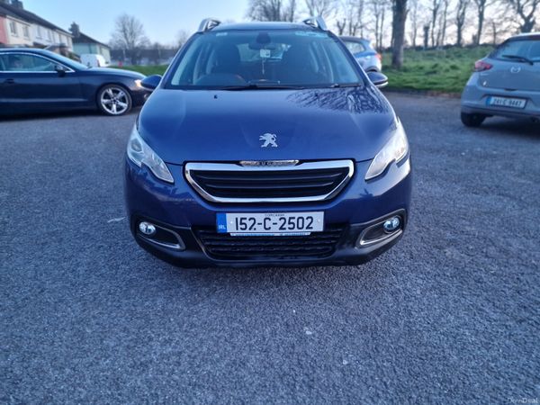 Peugeot 2008 SUV, Diesel, 2015, Blue