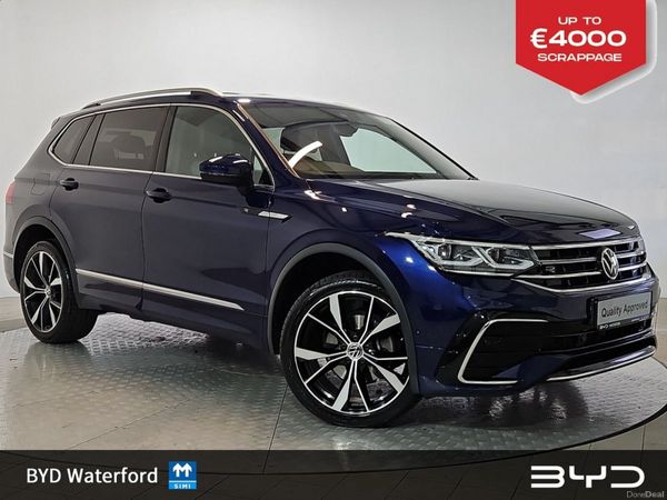 Volkswagen Tiguan Allspace SUV, Diesel, 2024, Blue