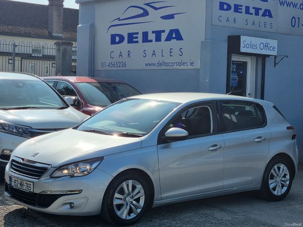 Peugeot 308 Hatchback, Diesel, 2015, Grey