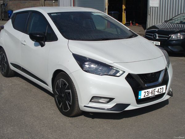 Nissan Micra Hatchback, Petrol, 2023, White