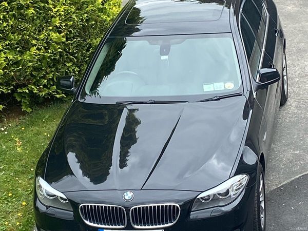 BMW 5-Series Saloon, Diesel, 2011, Black
