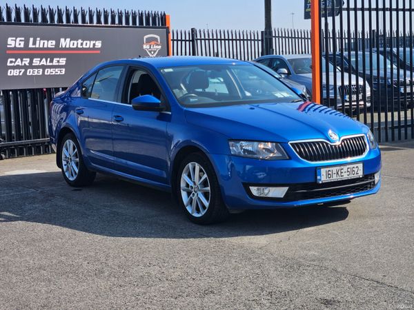 Skoda Octavia Saloon, Diesel, 2016, Blue