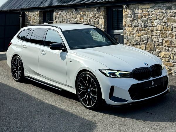 BMW 3-Series Estate, Diesel, 2023, White