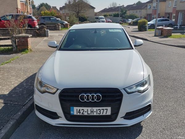 Audi A6 Saloon, Diesel, 2014, White