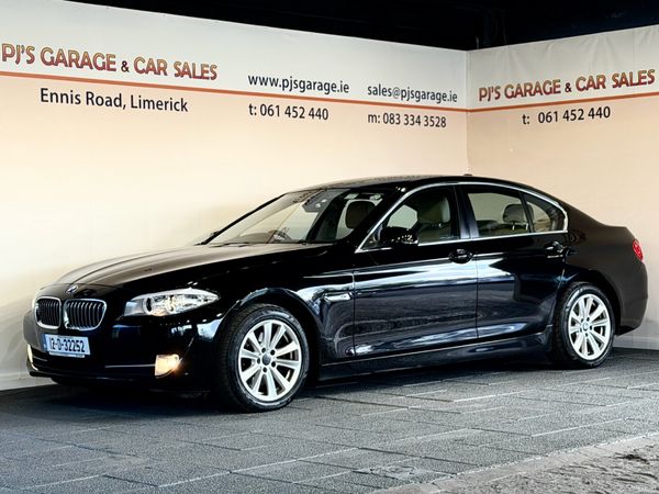 BMW 5-Series Saloon, Diesel, 2012, Black