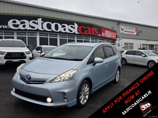 Toyota Prius MPV, Petrol Hybrid, 2013, Blue