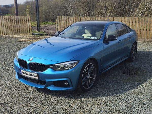 BMW 4-Series Coupe, Diesel, 2018, Blue