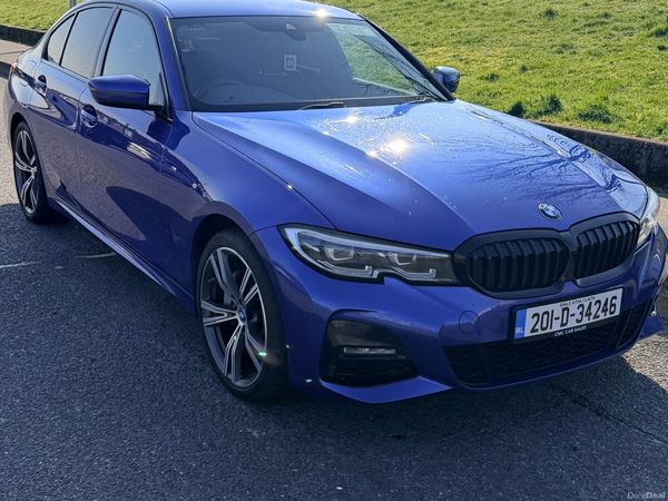 BMW 3-Series Saloon, Petrol Plug-in Hybrid, 2020, Blue