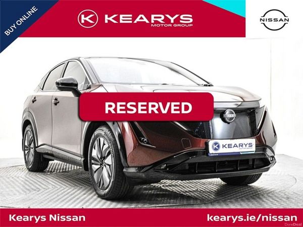 Nissan Ariya SUV, Electric, 2024, Red