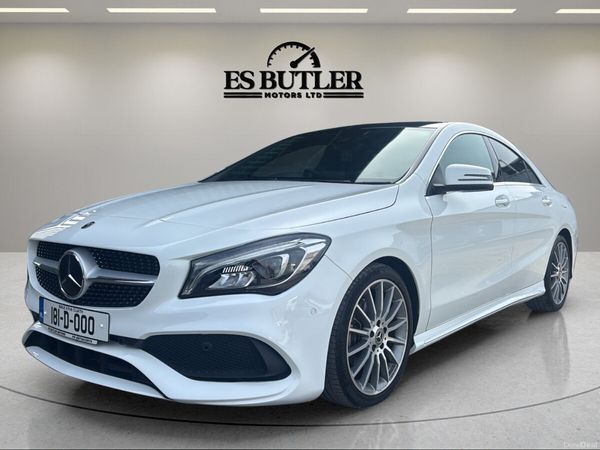 Mercedes-Benz CLA Saloon, Petrol, 2018, White