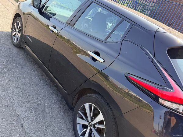 Nissan Leaf Hatchback, Electric, 2018, Black