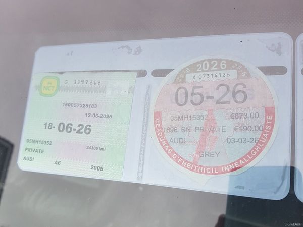 Audi A6 Estate, Diesel, 2005, Grey