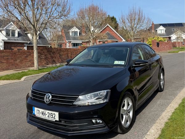 Volkswagen Jetta Saloon, Diesel, 2017, Black