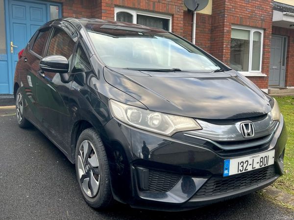 Honda Fit Hatchback, Petrol Hybrid, 2013, Black