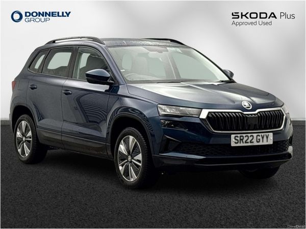 Skoda Karoq Estate, Petrol, 2022, Blue