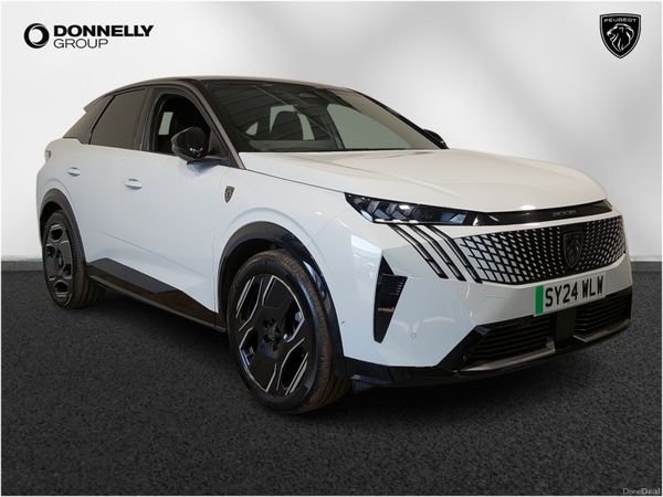 Peugeot 3008 Estate, Electric, 2024, White