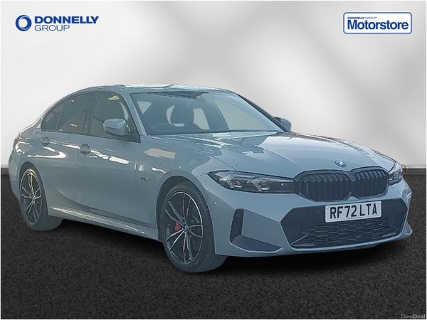 BMW 3-Series Saloon, Petrol Hybrid, 2023, Grey