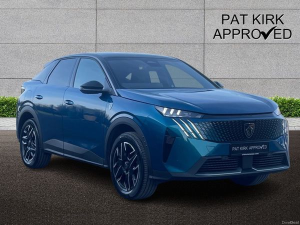 Peugeot 3008 Estate, Petrol, 2026, Blue