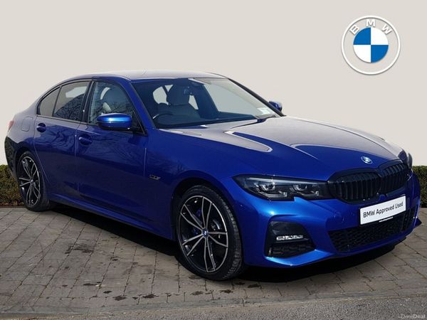 BMW 3-Series Saloon, Petrol Plug-in Hybrid, 2022, Blue