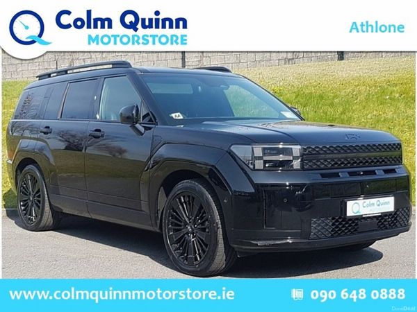 Hyundai Santa Fe SUV, Petrol Plug-in Hybrid, 2024, Black