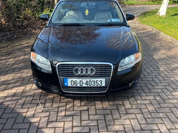 Audi A4 Convertible, Petrol, 2006, Black