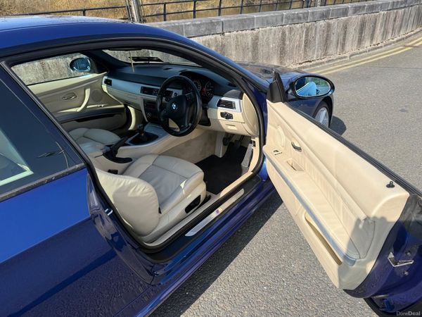 BMW 3-Series Coupe, Petrol, 2009, Blue