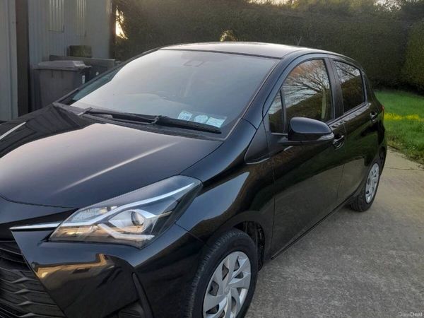 Toyota Vitz Hatchback, Petrol, 2018, Black