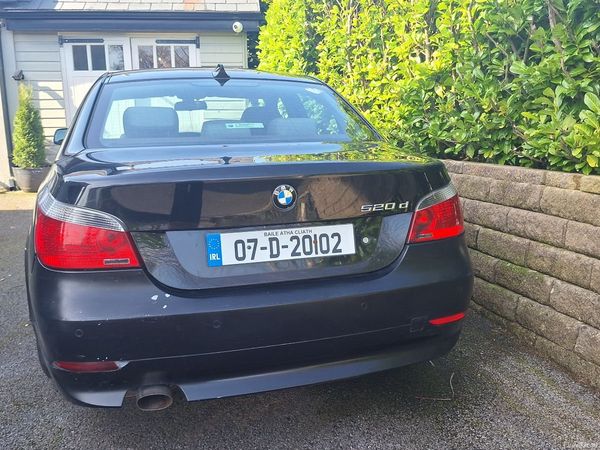 BMW 5-Series Saloon, Diesel, 2007, Black
