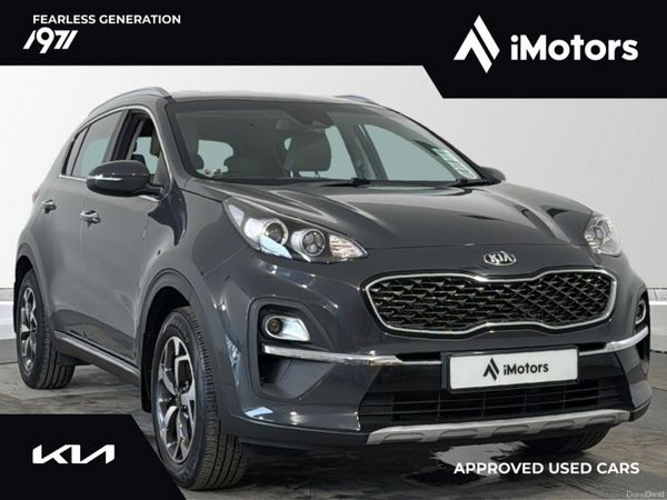 Kia Sportage SUV, Diesel Hybrid, 2021, Grey