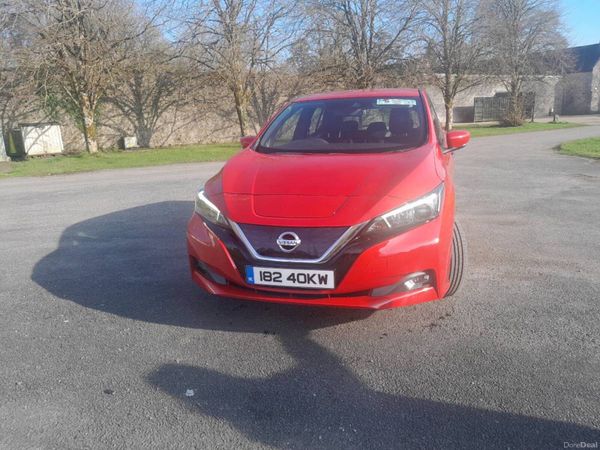 Nissan Leaf Hatchback, Electric, 2018, Red