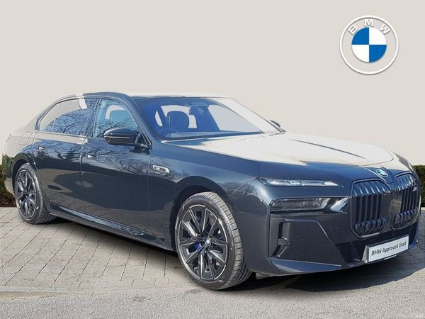 BMW 7-Series Saloon, Petrol Plug-in Hybrid, 2025, Black
