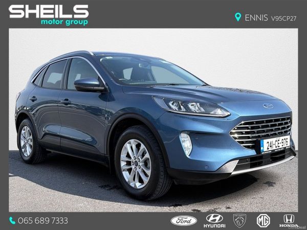 Ford Kuga SUV, Petrol Plug-in Hybrid, 2024, Blue