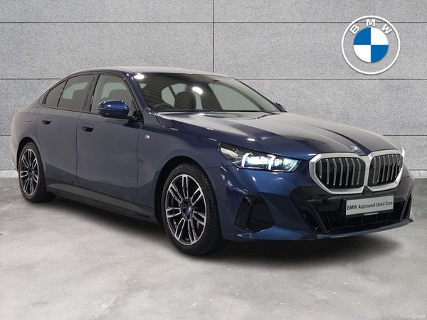 BMW i5 Saloon, Electric, 2024, Blue