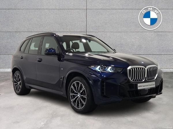 BMW X5 SUV, Petrol Plug-in Hybrid, 2023, Blue