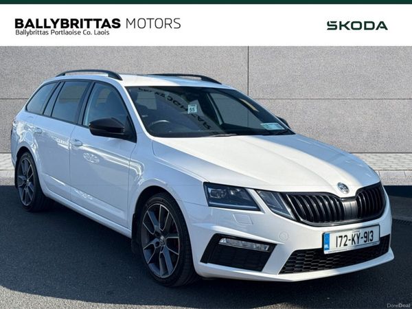 Skoda Octavia Estate, Diesel, 2017, White