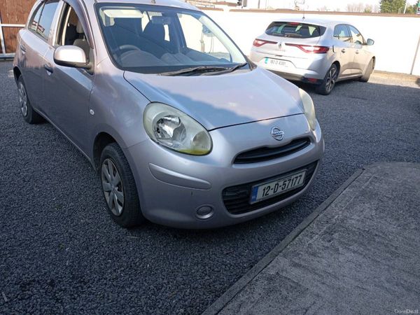 Nissan March Hatchback, Petrol, 2012, Silver