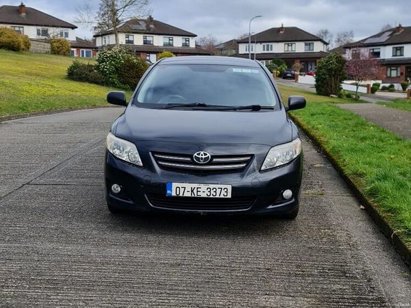 Toyota Corolla Saloon, Diesel, 2007, Black