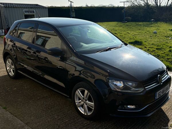 Volkswagen Polo Hatchback, Diesel, 2016, Black