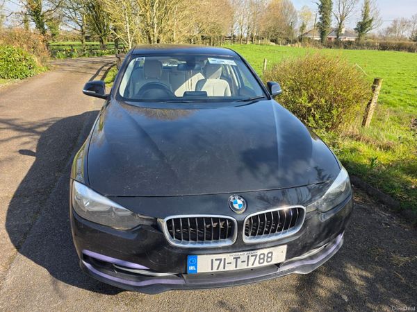BMW 3-Series Saloon, Diesel, 2017, Black