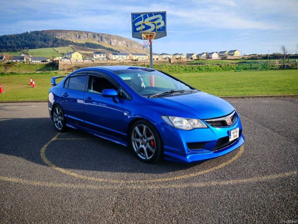 Honda Civic Saloon, Petrol, 2008, Blue
