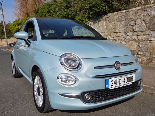 Fiat 500 Hatchback, Petrol, 2024, Green