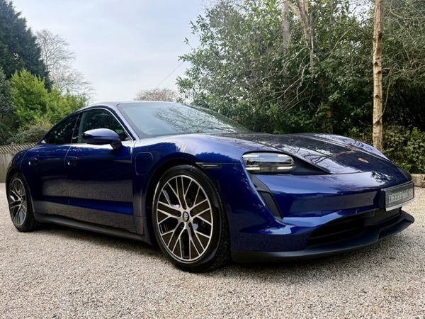 Porsche Taycan Saloon, Electric, 2023, Blue