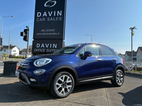Fiat 500X SUV, Diesel, 2016, Blue