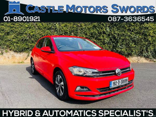 Volkswagen Polo Hatchback, Petrol, 2019, Red