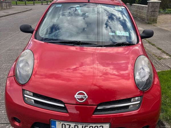 Nissan Micra Hatchback, Petrol, 2007, Red