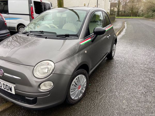 Fiat 500 Hatchback, Petrol, 2010, Grey