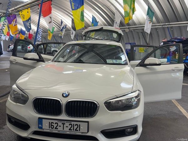 BMW 1-Series Hatchback, Diesel, 2016, White