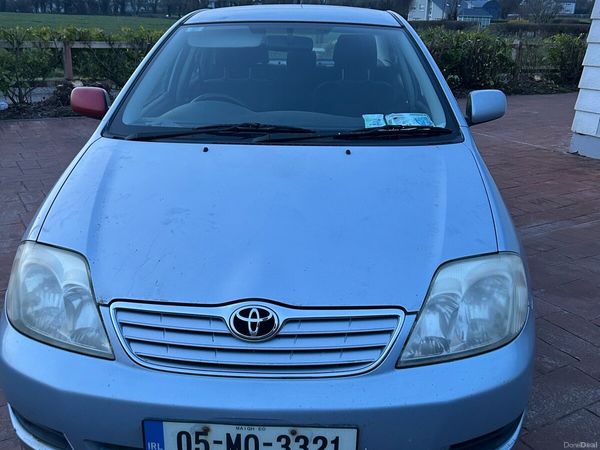 Toyota Corolla Saloon, Petrol, 2005, Blue